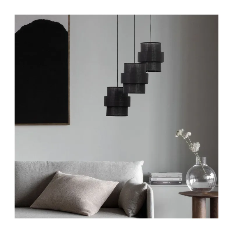 Подвесной светильник с тканевыми абажурами 5981 Calisto TK Lighting 3