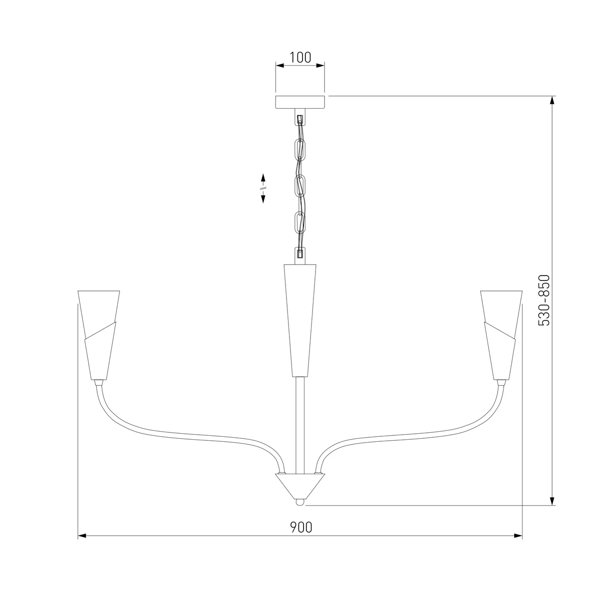 Умный подвесной светильник Rhyton 60167/8 никель 60167/8 никель Eurosvet 6