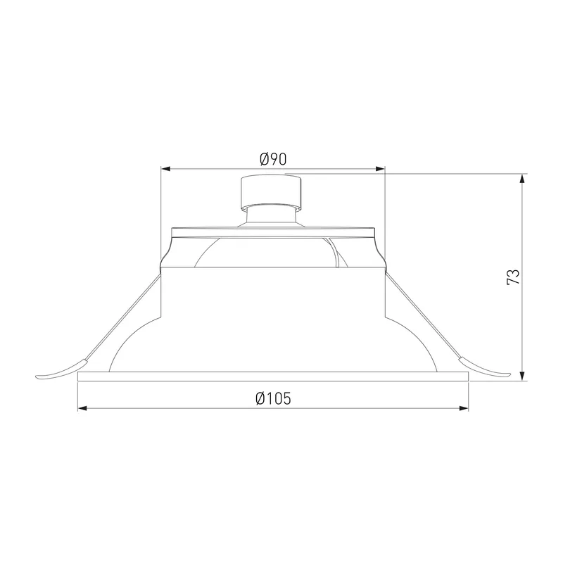 Алюминиевый точечный светильник 6068 MR16 WH белый Elektrostandard 4