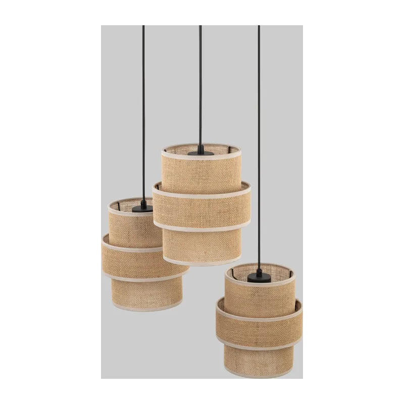 Подвесной светильник с тканевыми абажурами 6098 Calisto TK Lighting 2