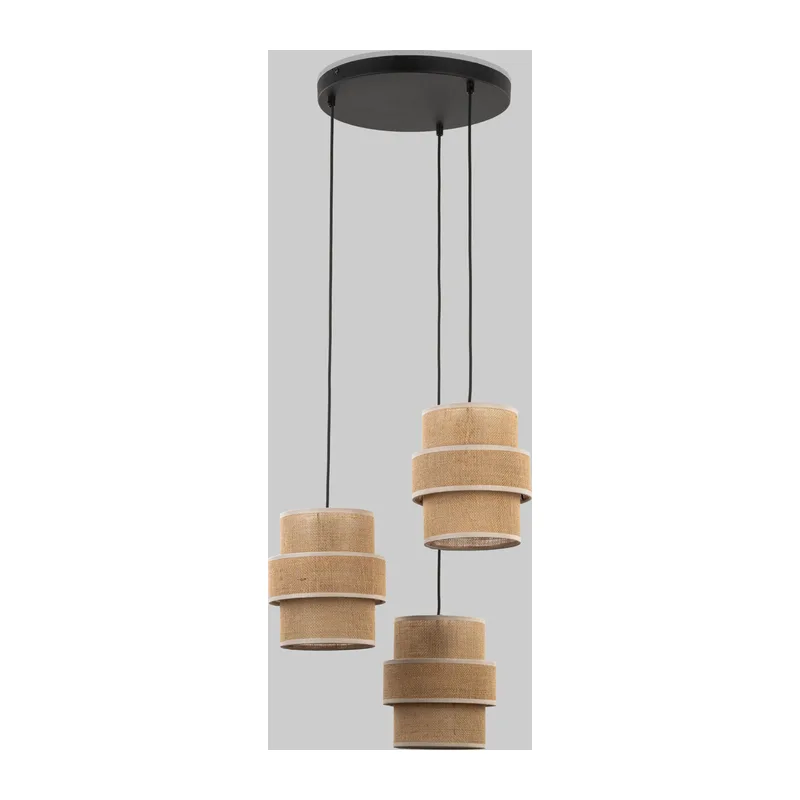 Подвесной светильник с тканевыми абажурами 6098 Calisto TK Lighting