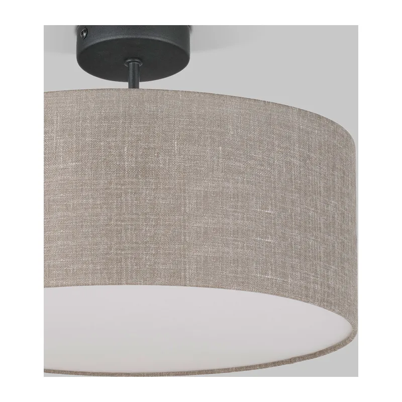 Потолочный светильник с тканевым абажуром 6247 Rondo Linen TK Lighting 2