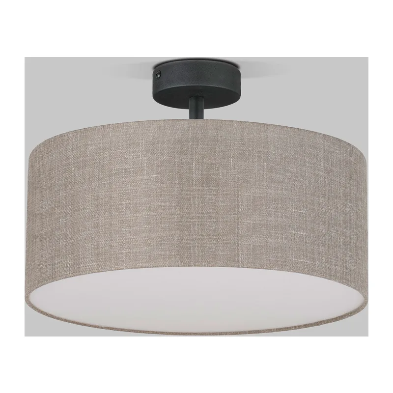 Потолочный светильник с тканевым абажуром 6247 Rondo Linen TK Lighting