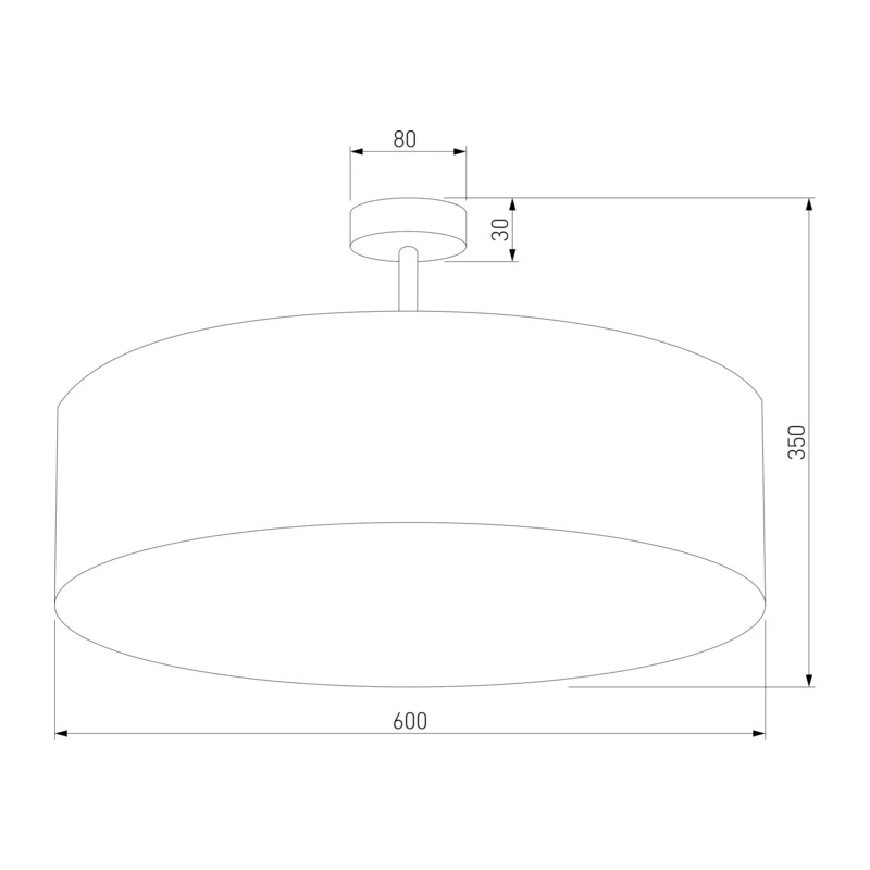 Потолочный светильник 6248 Rondo Linen TK Lighting 5