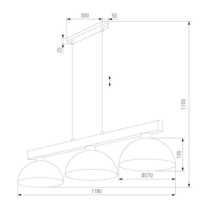 Подвесной светильник 6299 Oslo TK Lighting 4