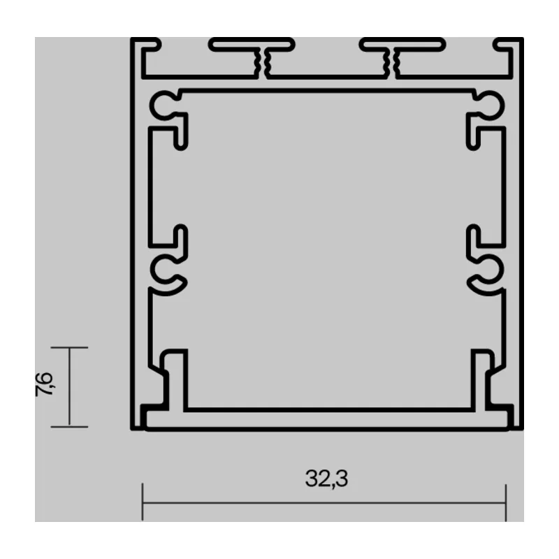 Рассеиватель для профиля 35x35 (Белый, 10 м), ALM-35-O-DF-10M 642042 Maytoni 5