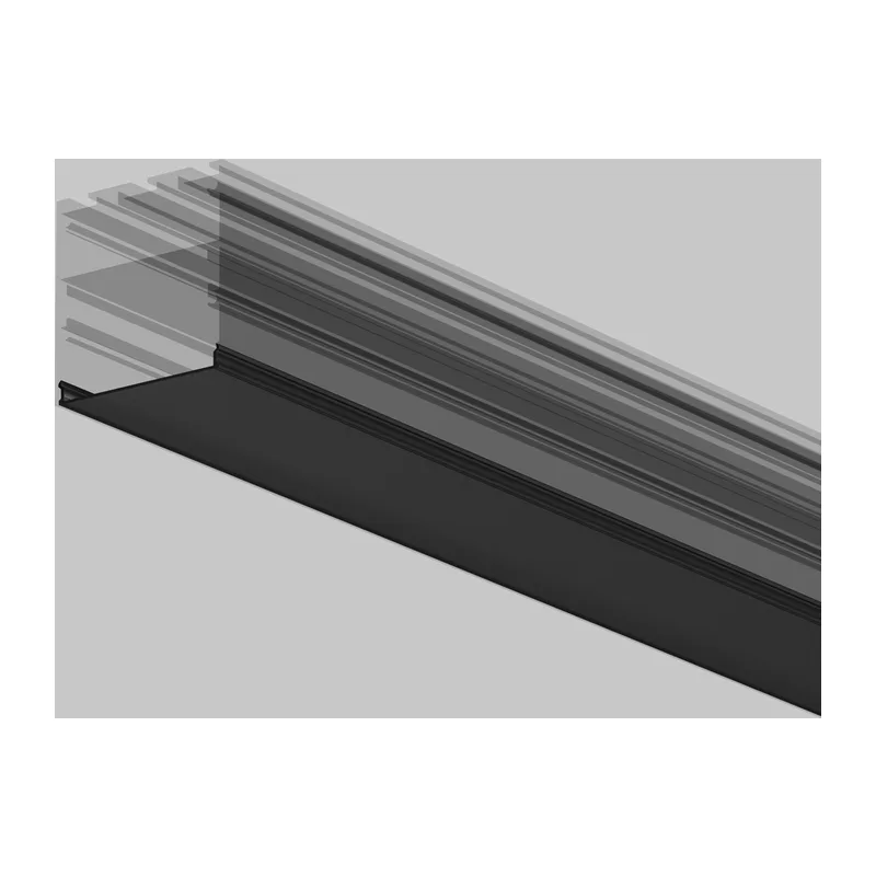 Рассеиватель для профиля 50x50 (Чёрный, 2 м), ALM-5050T-B-DF-2M 642048 Maytoni 4