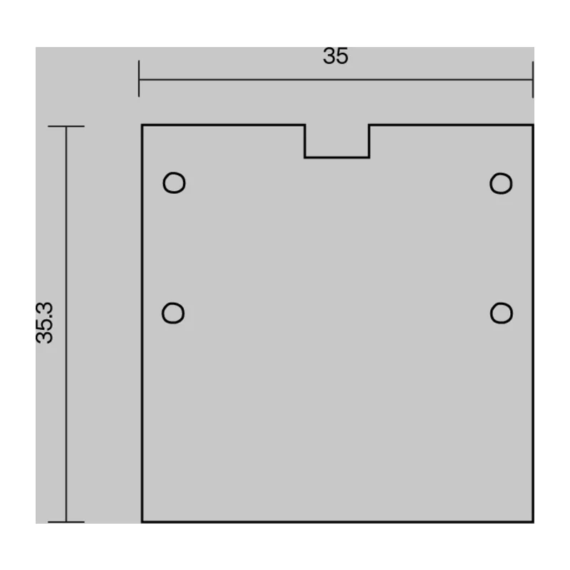 Комплект заглушек (для профиля 59x59) 2 шт., ALM-5959-EC 642058 Maytoni 6