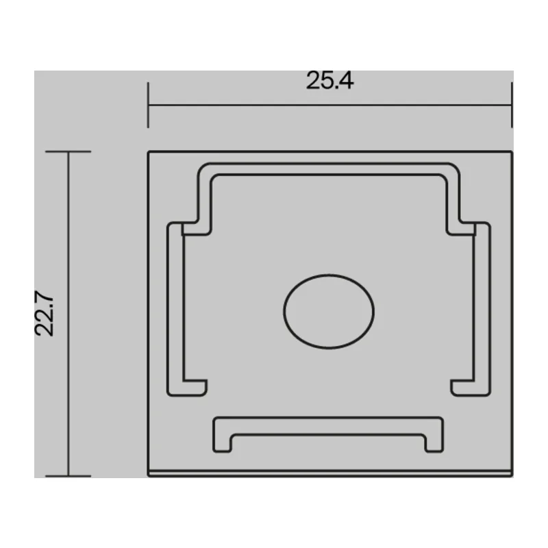 Комплект заглушек (для профиля 25x22) 2 шт., ALM-2522-S-EC 642065 Maytoni 6