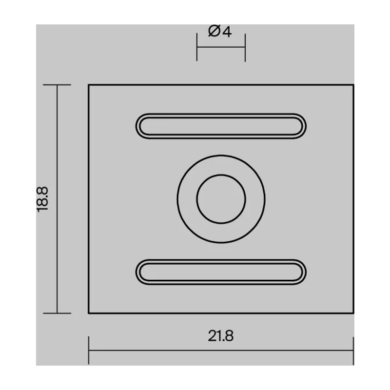 Комплект креплений (для профиля 27x20) 4 шт., ALM-2720-MT 642071 Maytoni 3