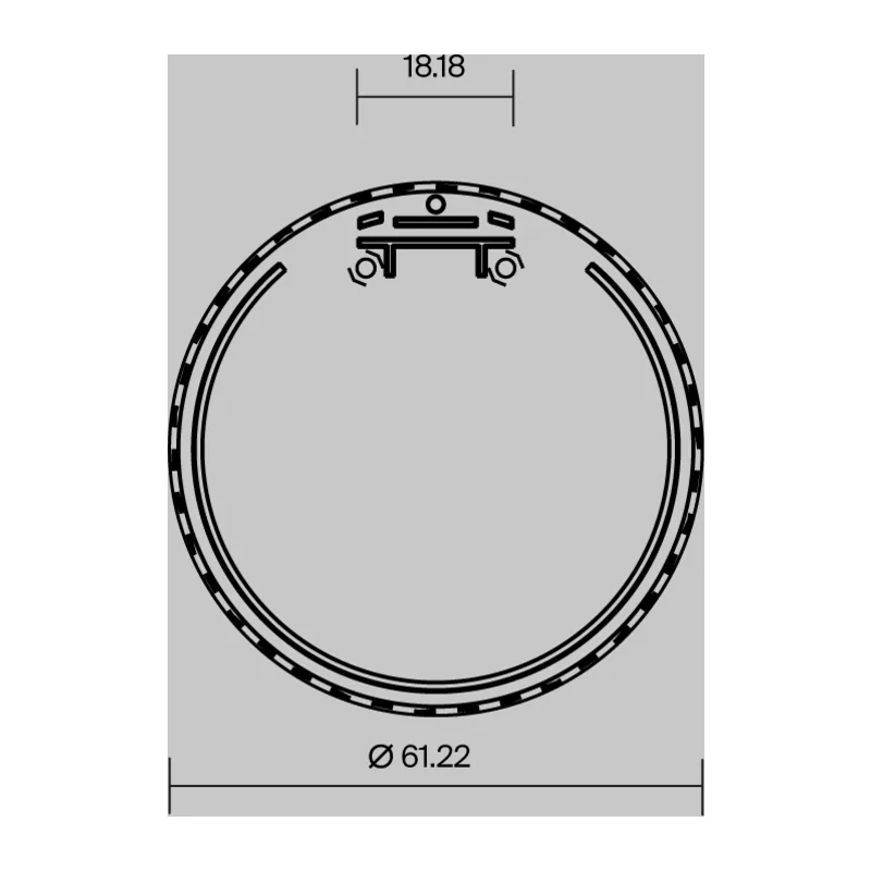 Комплект заглушек (для профиля D60) 2 шт., ALM-D60-EC 642082 Maytoni 6