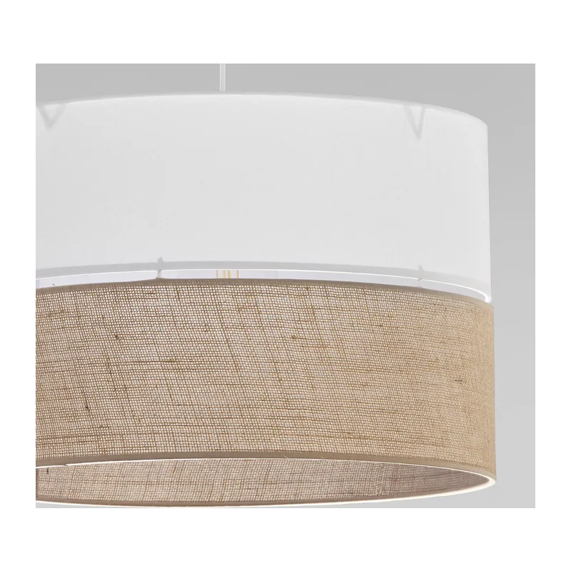 Подвесной светильник с тканевым рассеивателем 6573 Linobianco TK Lighting 2