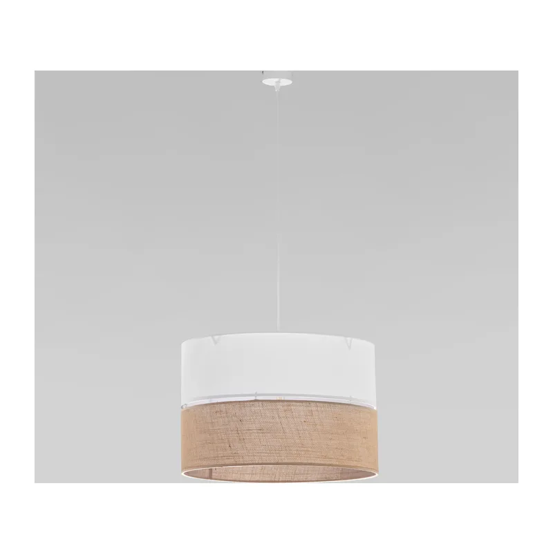 Подвесной светильник с тканевым рассеивателем 6573 Linobianco TK Lighting