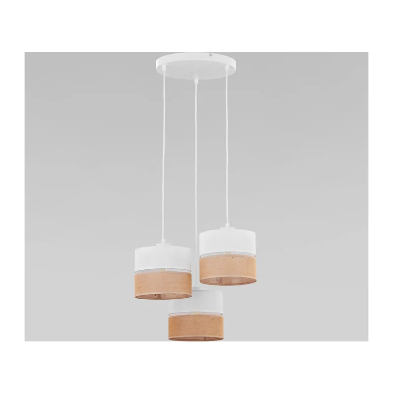 Подвесной светильник с тканевыми абажурами 6575 Linobianco TK Lighting