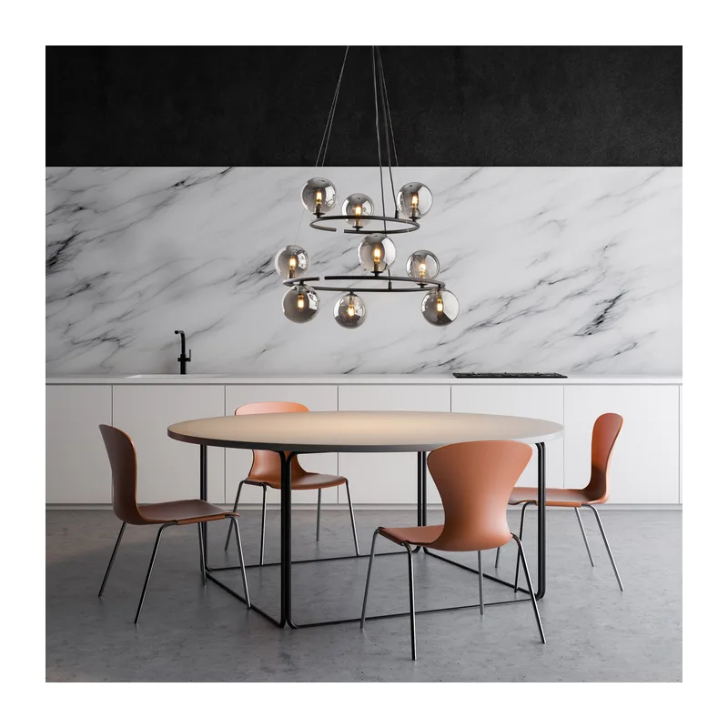 Подвесной светильник со стеклянными плафонами 6845 Anabelle TK Lighting 5
