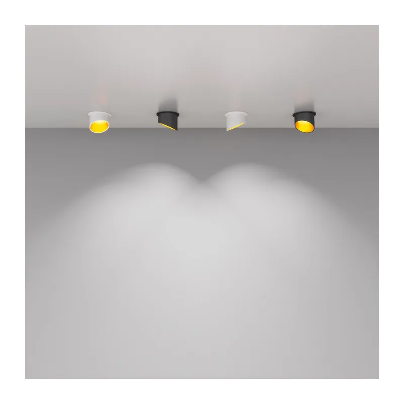 Встраиваемый точечный светильник 7005 MR16 WH/GD белый/золото Elektrostandard 3