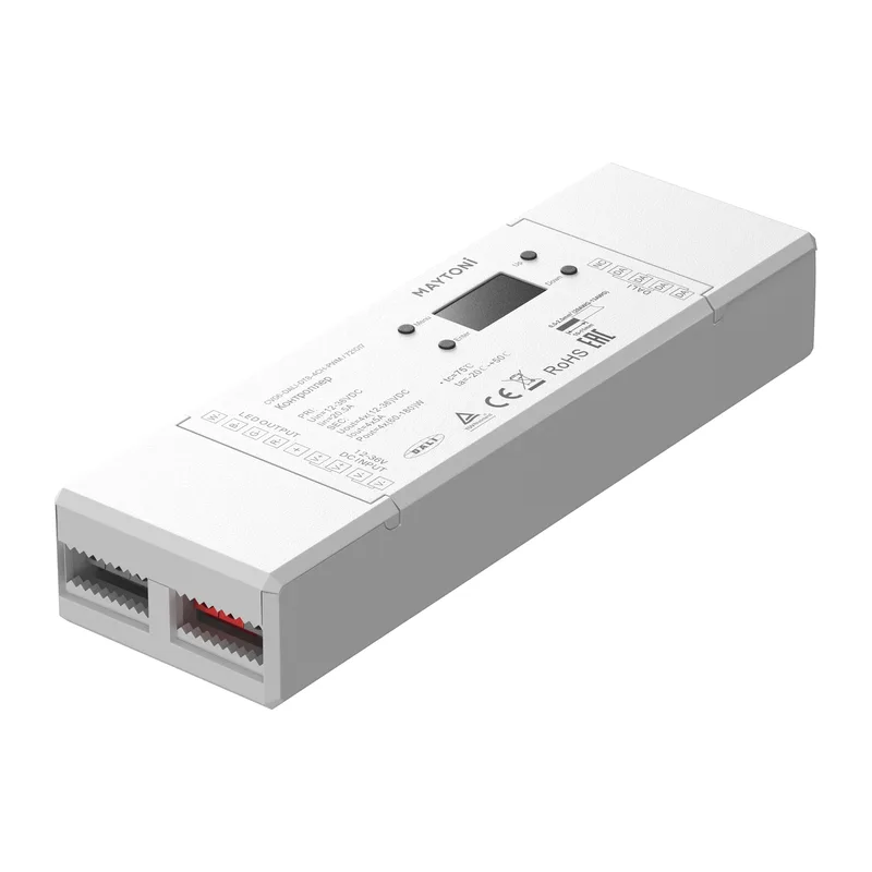 Контроллер DALI DT8 четырёхканальный 12-24В Цветной (RGB)+W 180Вт Maytoni 721017
