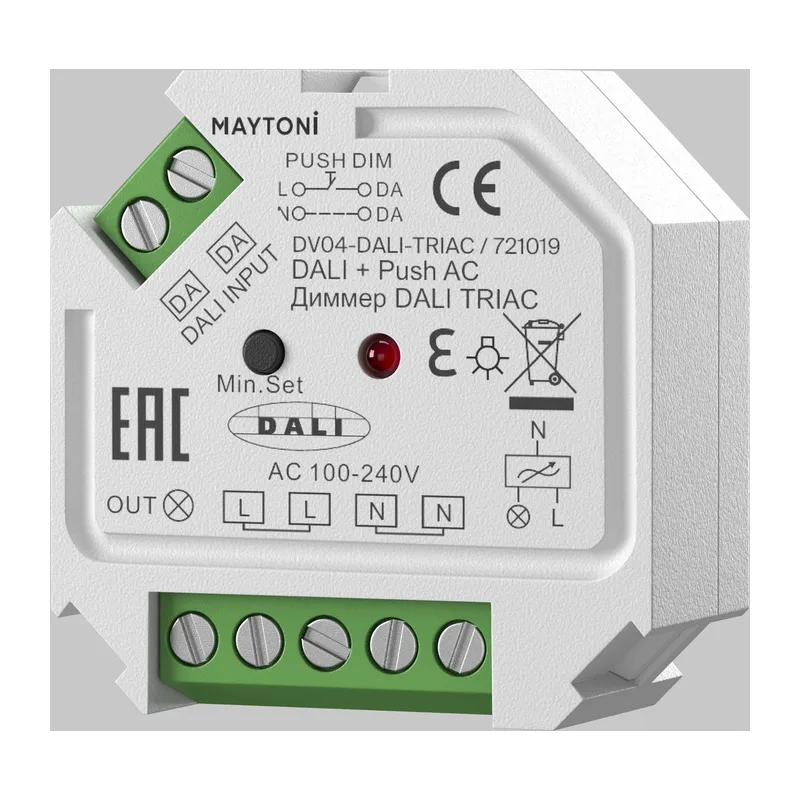 Диммер DALI DT6 TRIAC 230В 400Вт Maytoni 721019 2