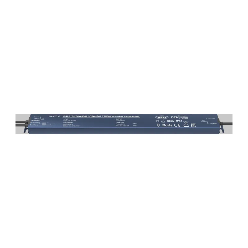 Источник напряжения 24В DALI DT6 200Вт IP 67 Maytoni 725004 2
