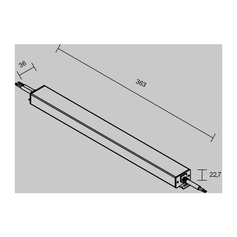 Источник напряжения 24В DALI DT6 200Вт IP 67 Maytoni 725004 3