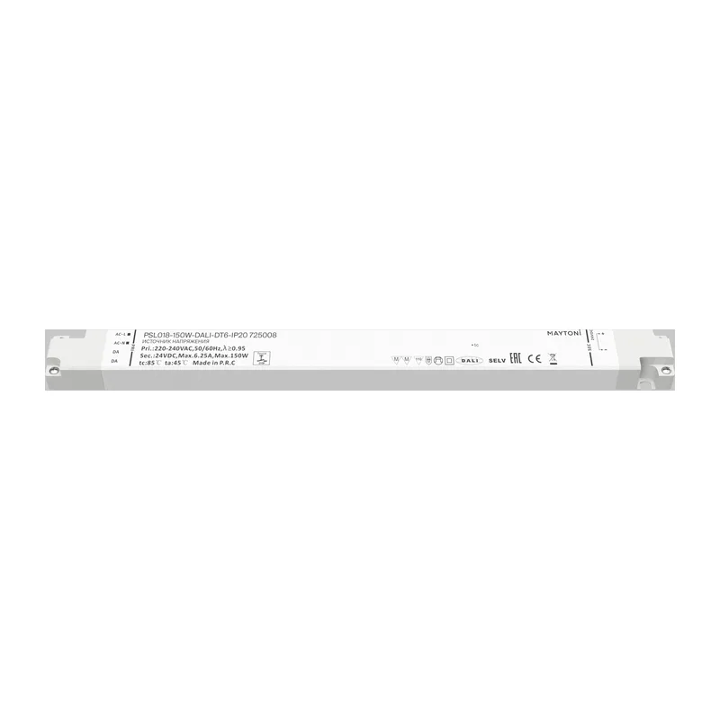 Источник напряжения 24В DALI DT6 150Вт IP 20 Maytoni 725008 2