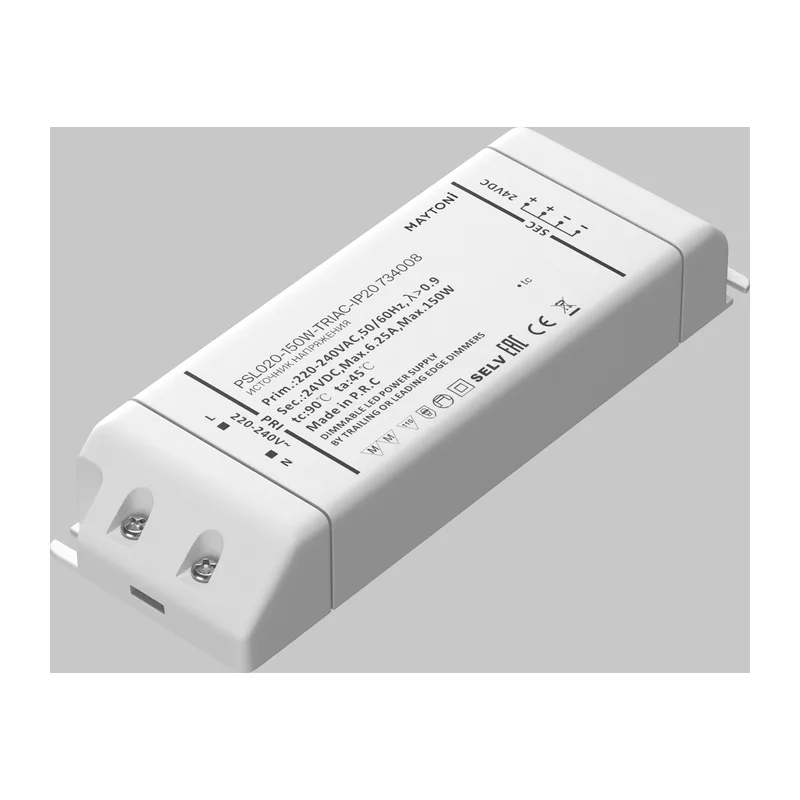 Источник напряжения TRIAC 24В 150Вт IP 20 Maytoni 734008 2