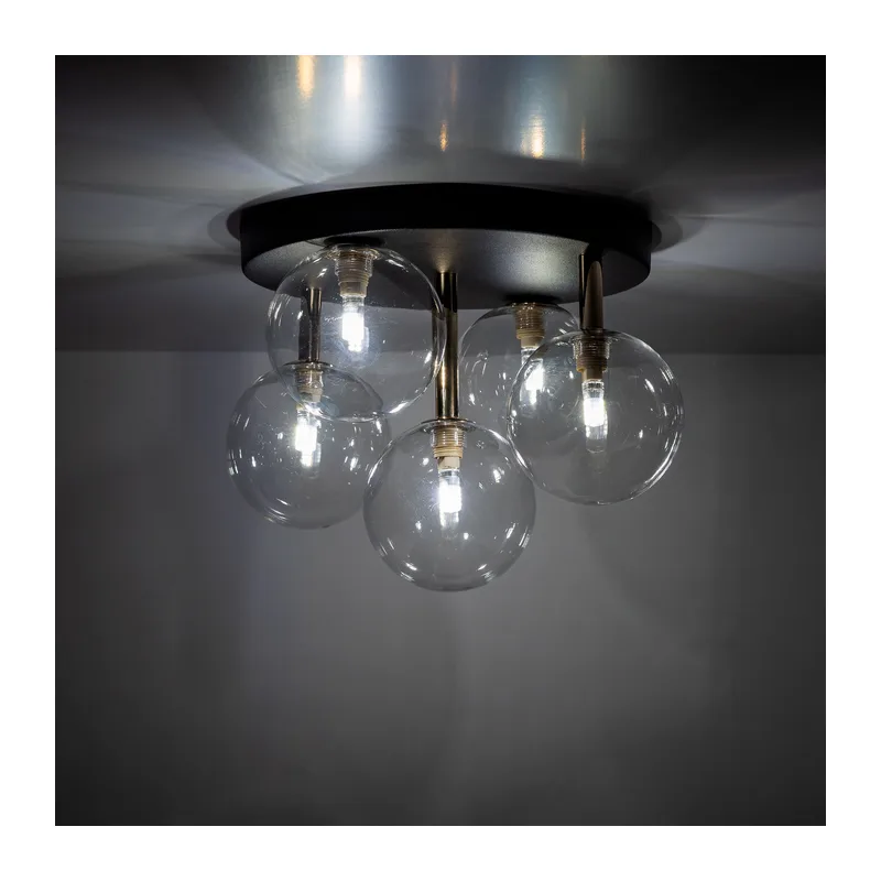 Потолочный светильник со стеклянными плафонами 758 Nilos TK Lighting 2