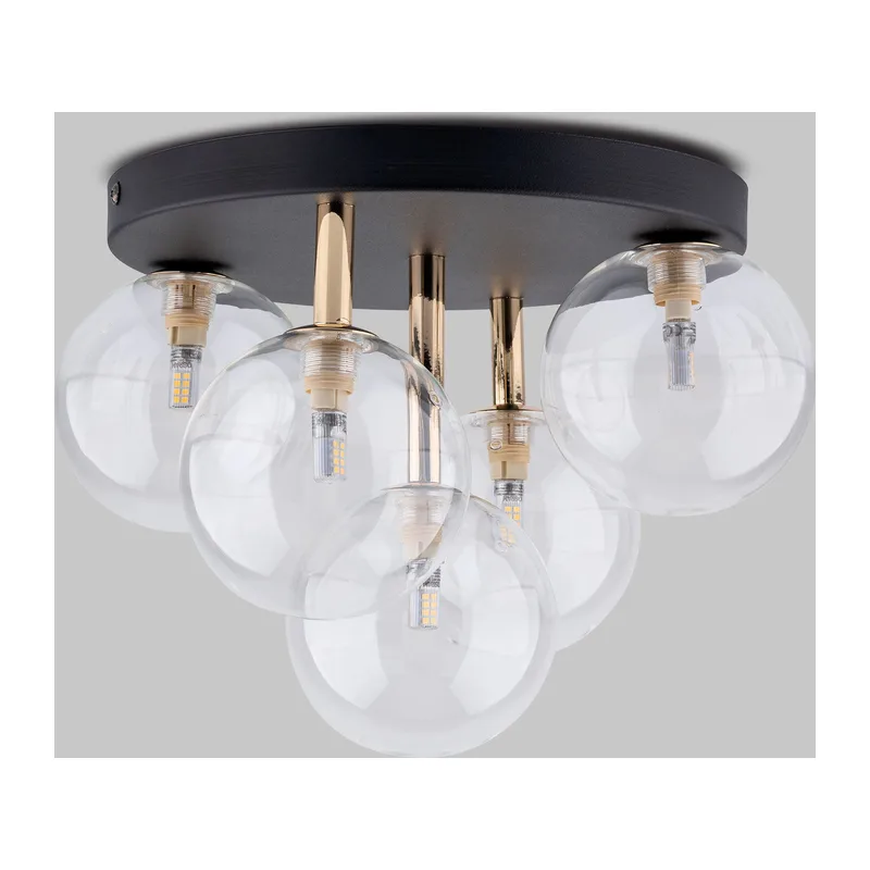 Потолочный светильник со стеклянными плафонами 758 Nilos TK Lighting