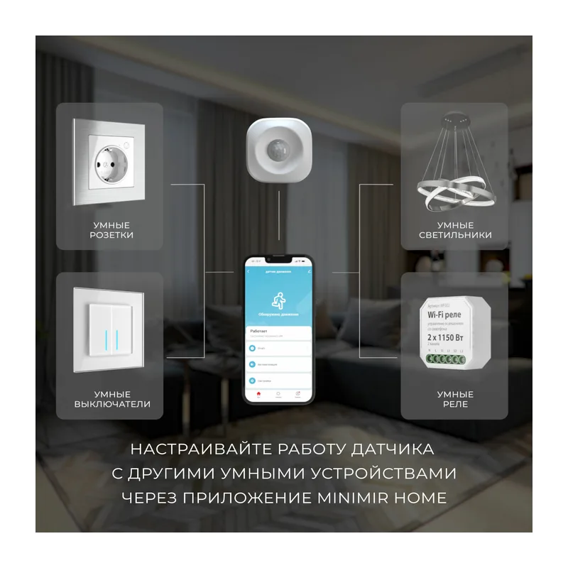 Умный датчик движения 76230/00 Elektrostandard 5