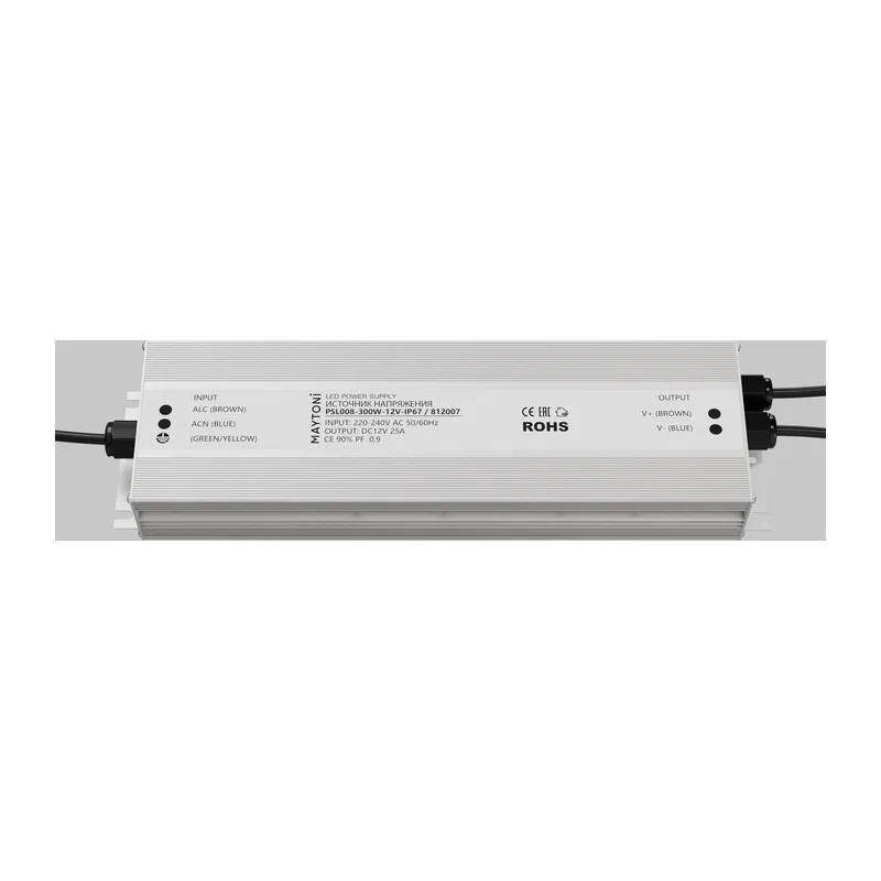 Источник напряжения PSL008 12В 300Вт IP67 812007 Maytoni 4