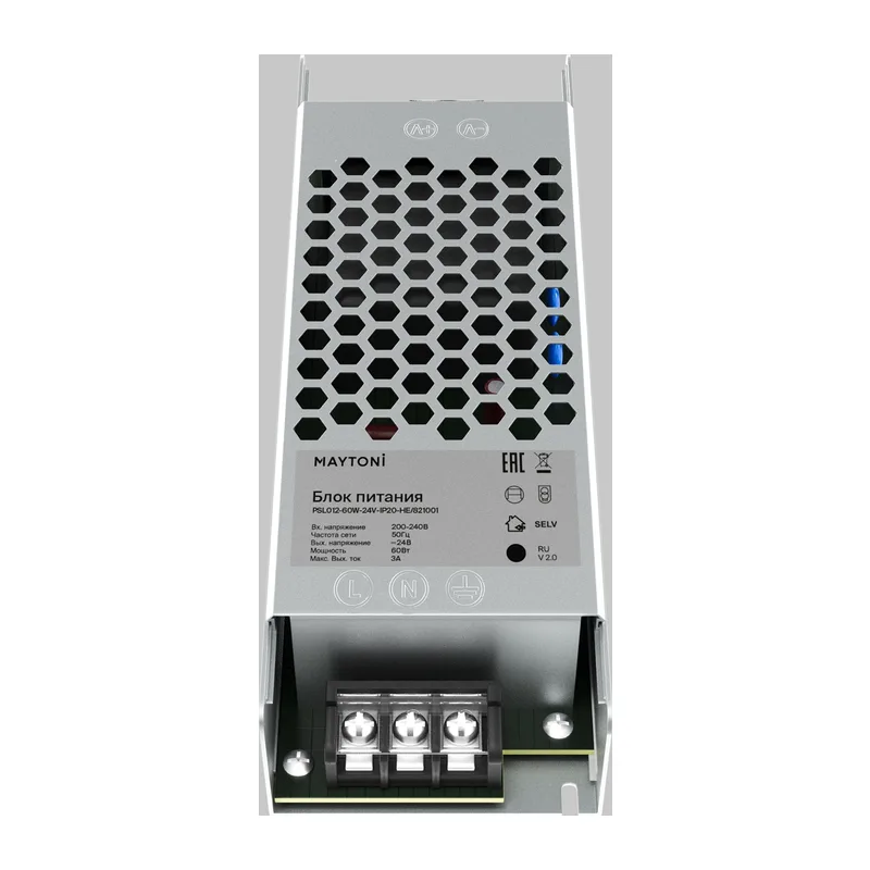 Источник напряжения PSL012 24В 60Вт IP 20 821001 Maytoni 2