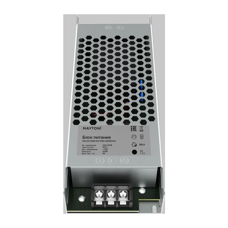 Источник напряжения PSL012 24В 150Вт IP 20 821003 Maytoni 2