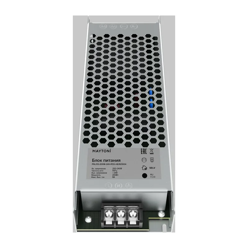Источник напряжения PSL012 24В 200Вт IP 20 821004 Maytoni 2