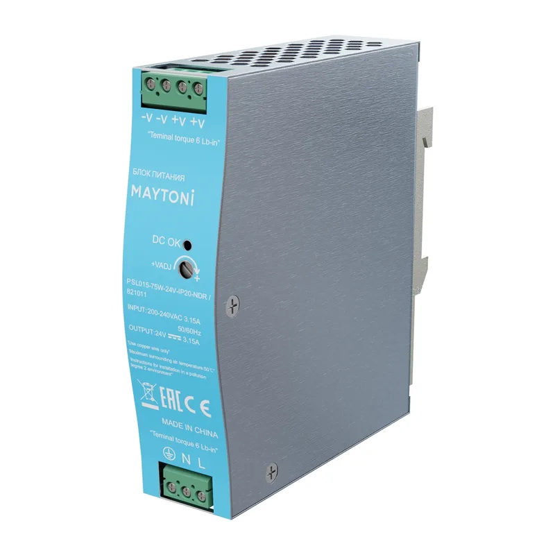 Источник напряжения PSL015 24В 75Вт IP 20 821011 Maytoni