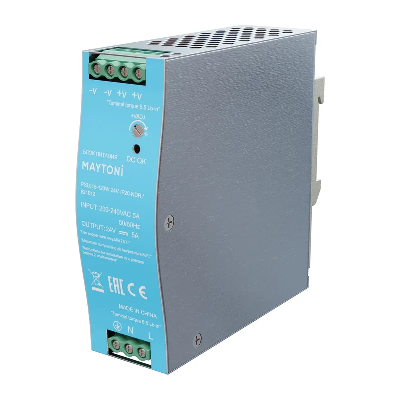 Источник напряжения PSL015 24В 120Вт IP 20 821012 Maytoni