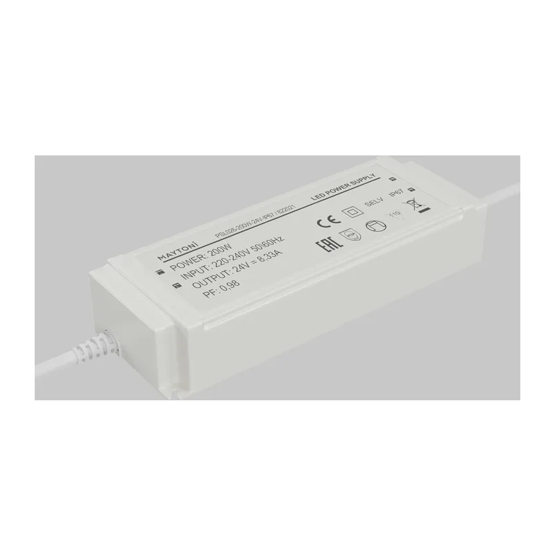 Источник напряжения PSL026 24В 200Вт IP67 822021 Maytoni 3