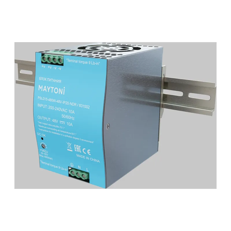 Источник напряжения PSL015 48В 480Вт IP 20 831002 Maytoni 4