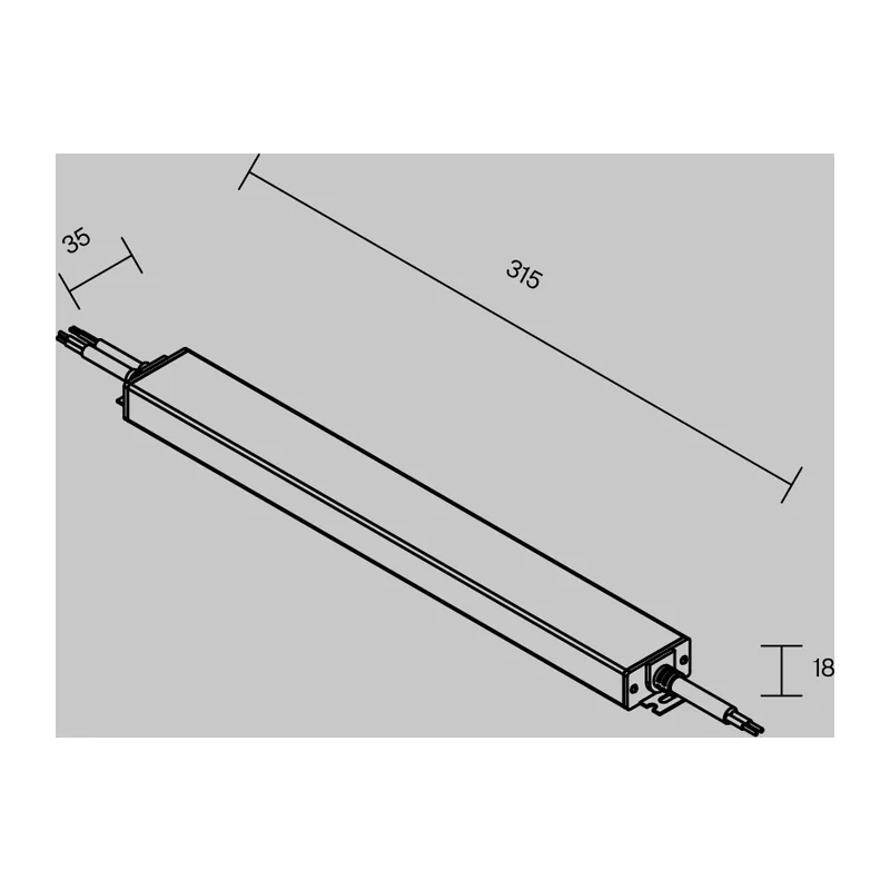 Источник напряжения PSL023 48В 150Вт IP 67 832004 Maytoni 4