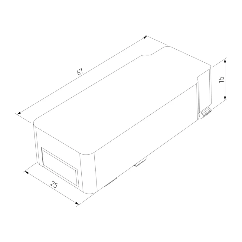 Ввод питания Flat Magnetic 85001/00 Elektrostandard 3