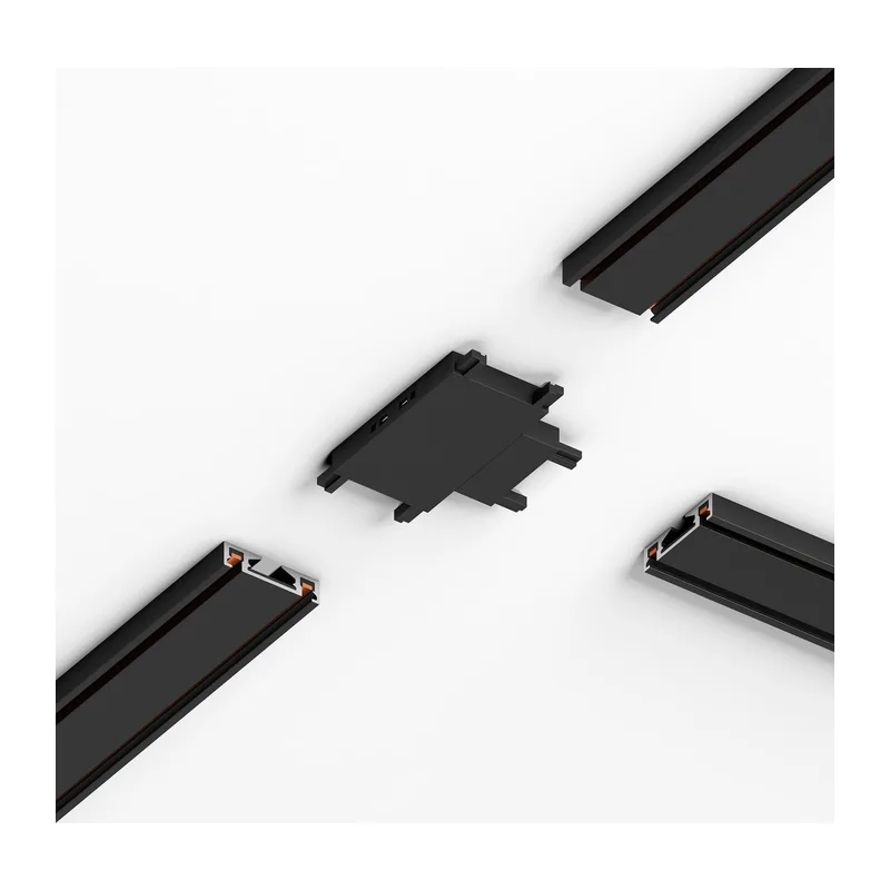 Коннектор для четырёхстороннего соединителя накладного шинопровода Flat Magnetic 85004/00 Elektrostandard 6