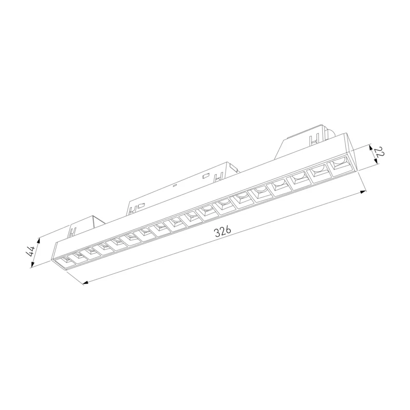 Slim Magnetic SL03 Трековый светильник 18W 4200K черный 85006/01 Elektrostandard 6