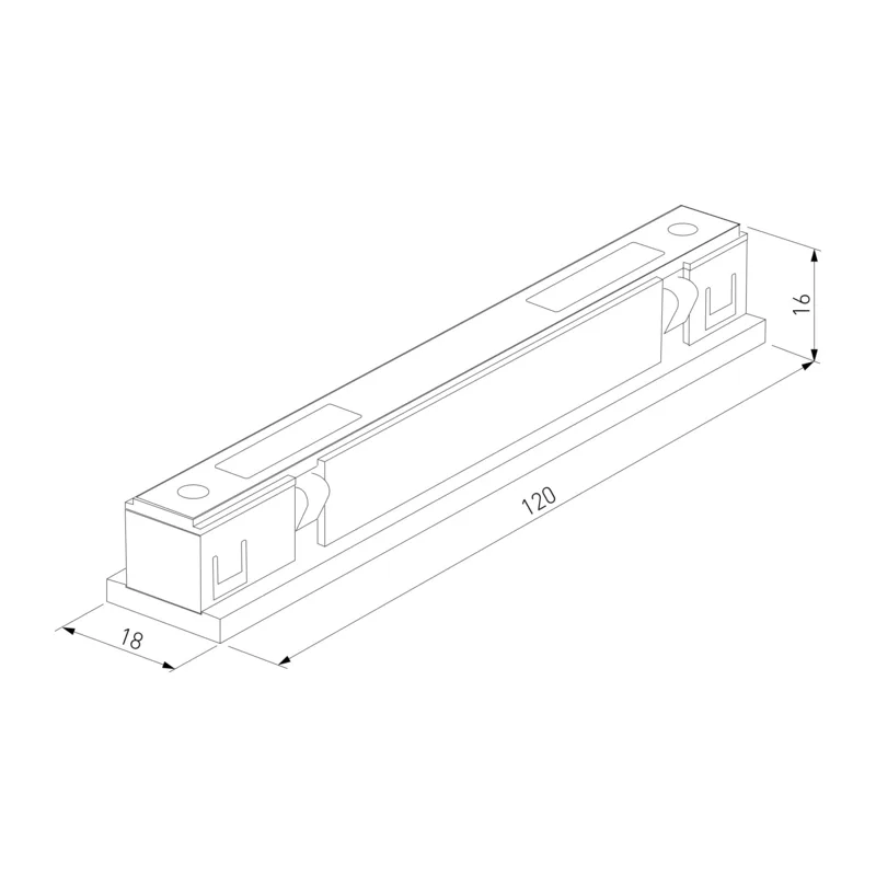 Brass Line Прямой коннектор латунь 85008/00 Elektrostandard 7