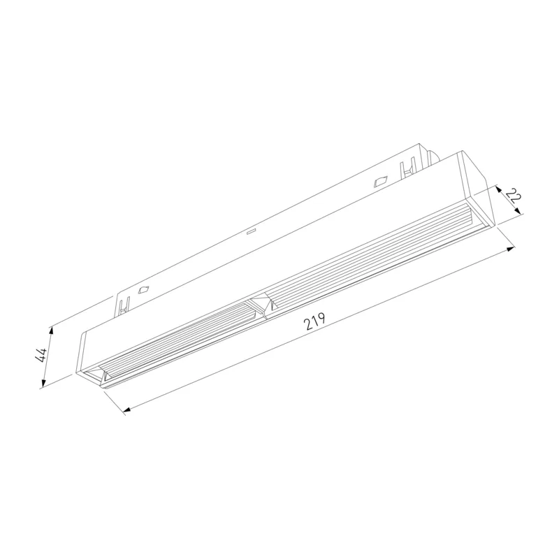 Slim Magnetic WL02 Трековый светильник 12W 4200K черный 85008/01 Elektrostandard 6