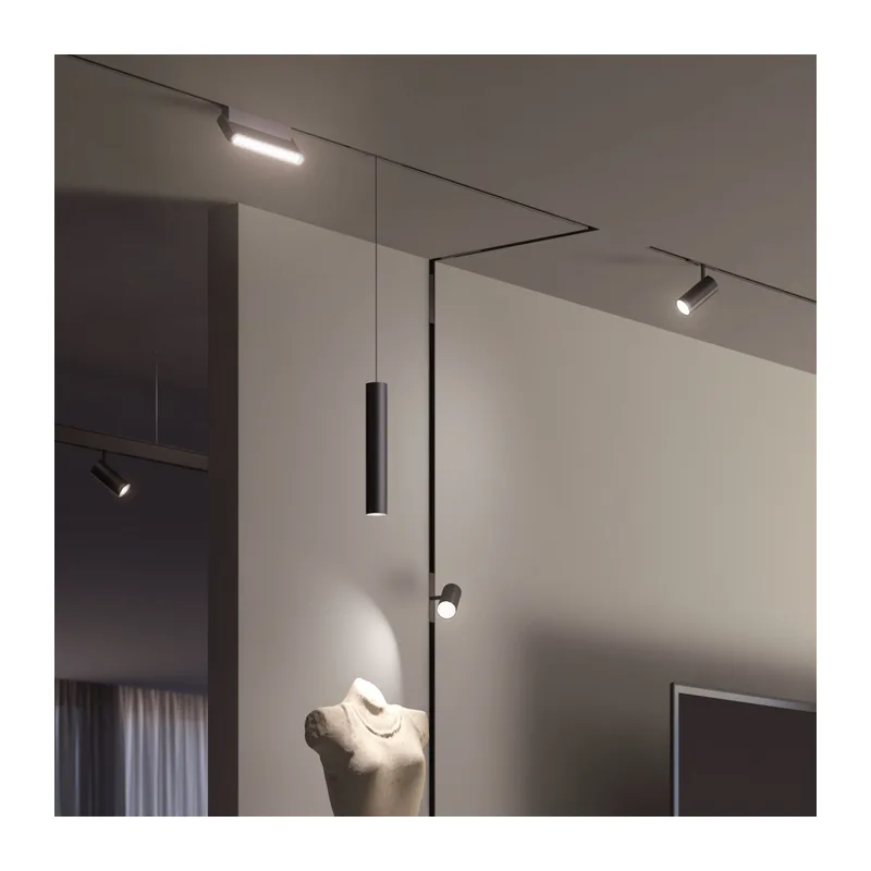 Slim Magnetic HL01 Трековый светильник 6W 4200K черный 85009/01 Elektrostandard 7