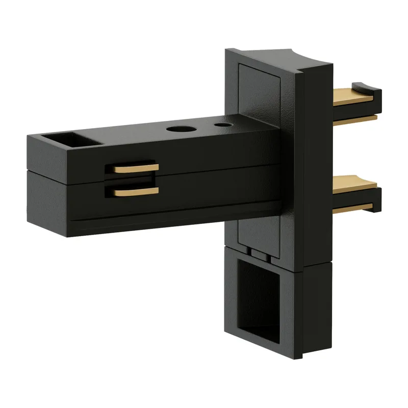 Slim Magnetic Соединитель для круглого шарнирного коннектора (чёрный) 85011/00 Elektrostandard 3