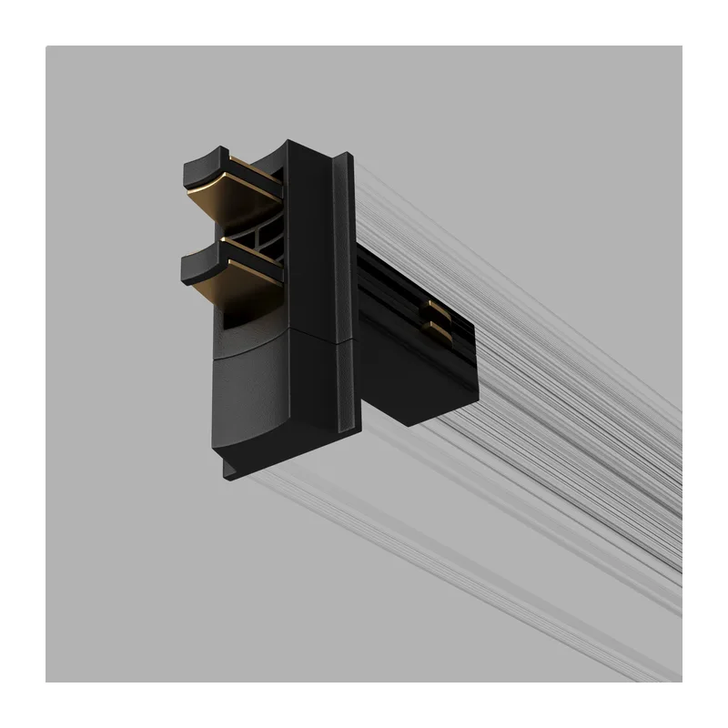 Slim Magnetic Соединитель для круглого шарнирного коннектора (чёрный) 85011/00 Elektrostandard
