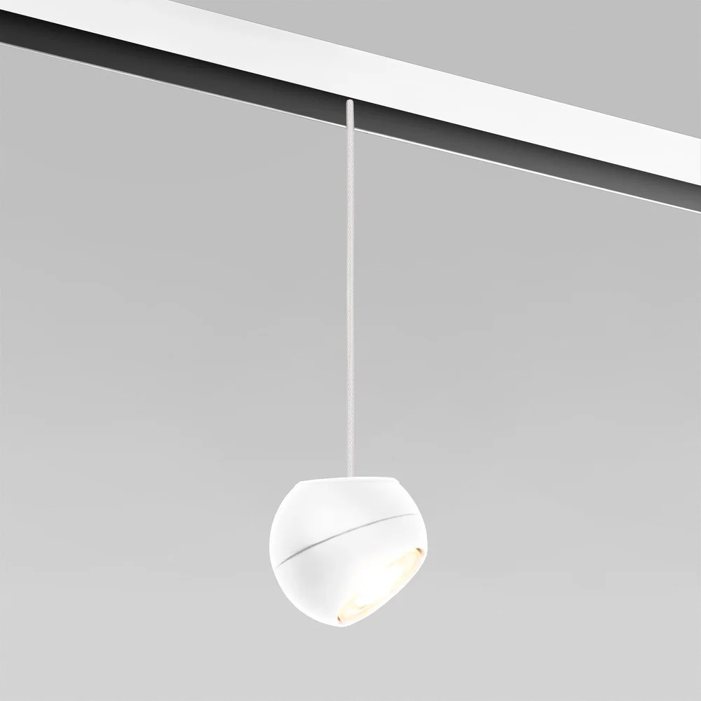Slim Magnetic Трековый светильник 12W 4200K Lars белый 85033/01 Elektrostandard