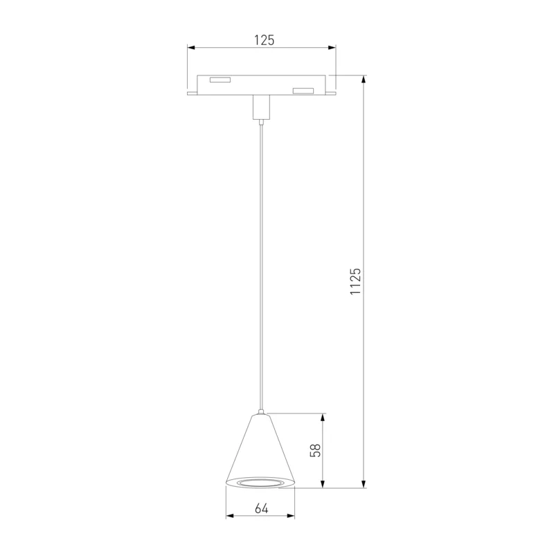 Slim Magnetic Трековый светильник 5W 4200K Event латунь 85039/01 Elektrostandard 7