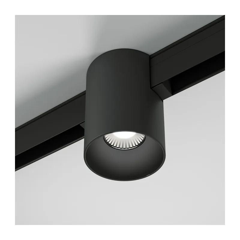Slim Magnetic Трековый светильник 12W 4200K Solo чёрный 85054/01 Elektrostandard