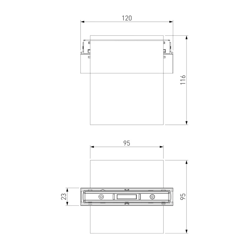 Slim Magnetic Трековый светильник 12W 4200K Solo белый 85055/01 Elektrostandard 6